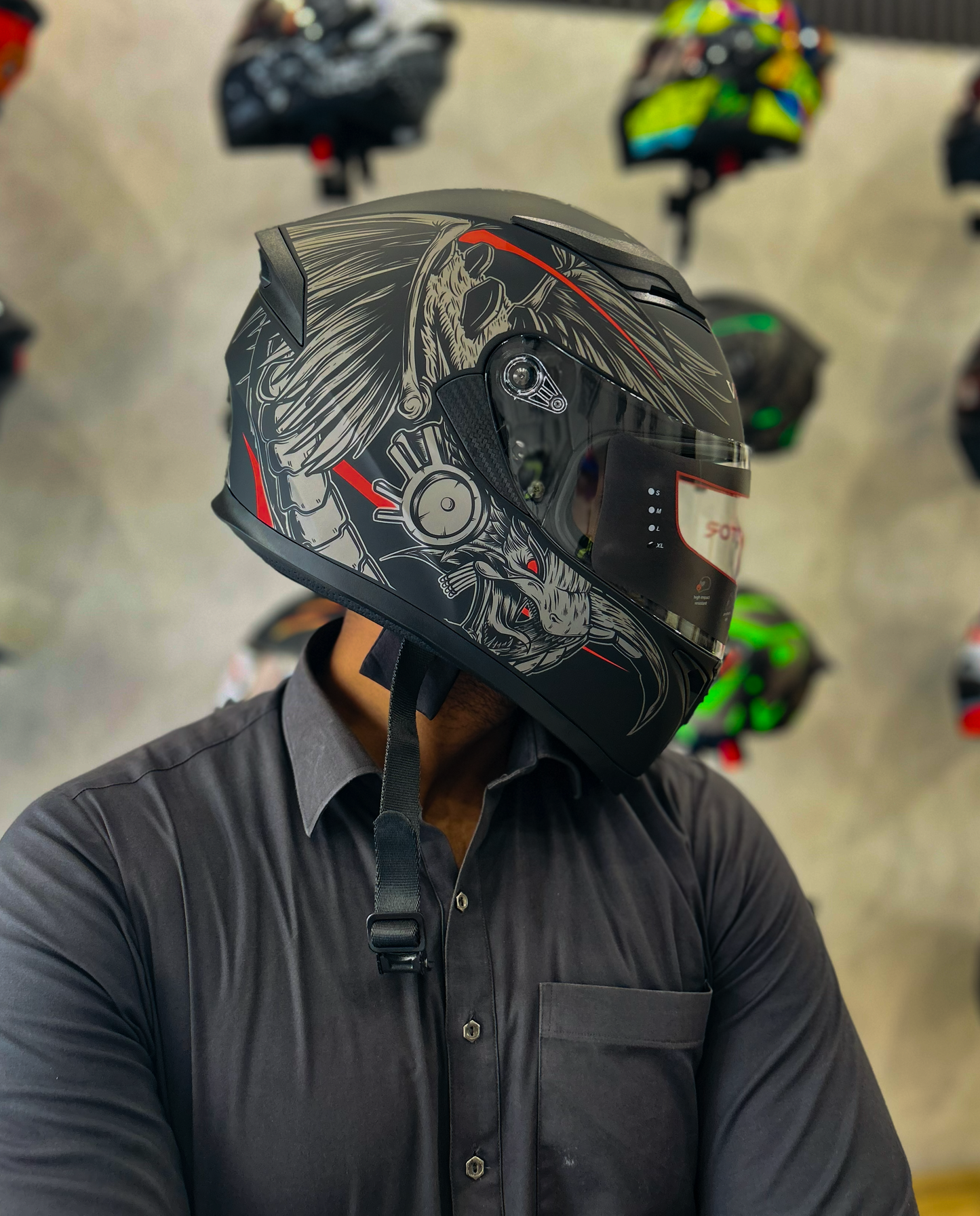 VECTOR 253 DOT APPROVED HELMET