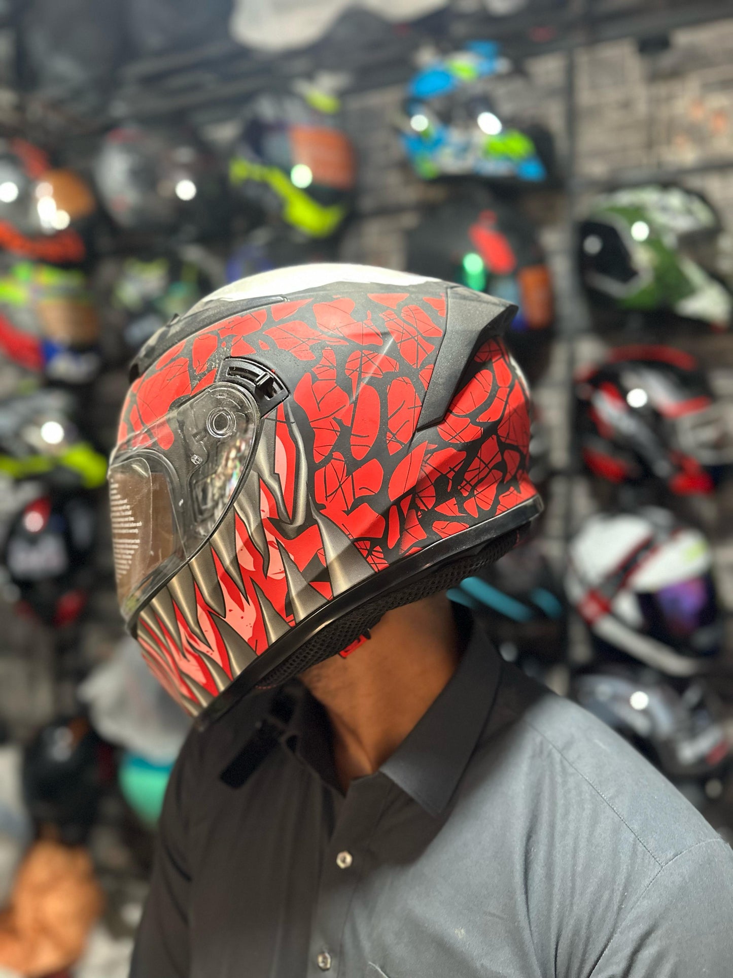 DOT APPROVED FULL FACE HELMET