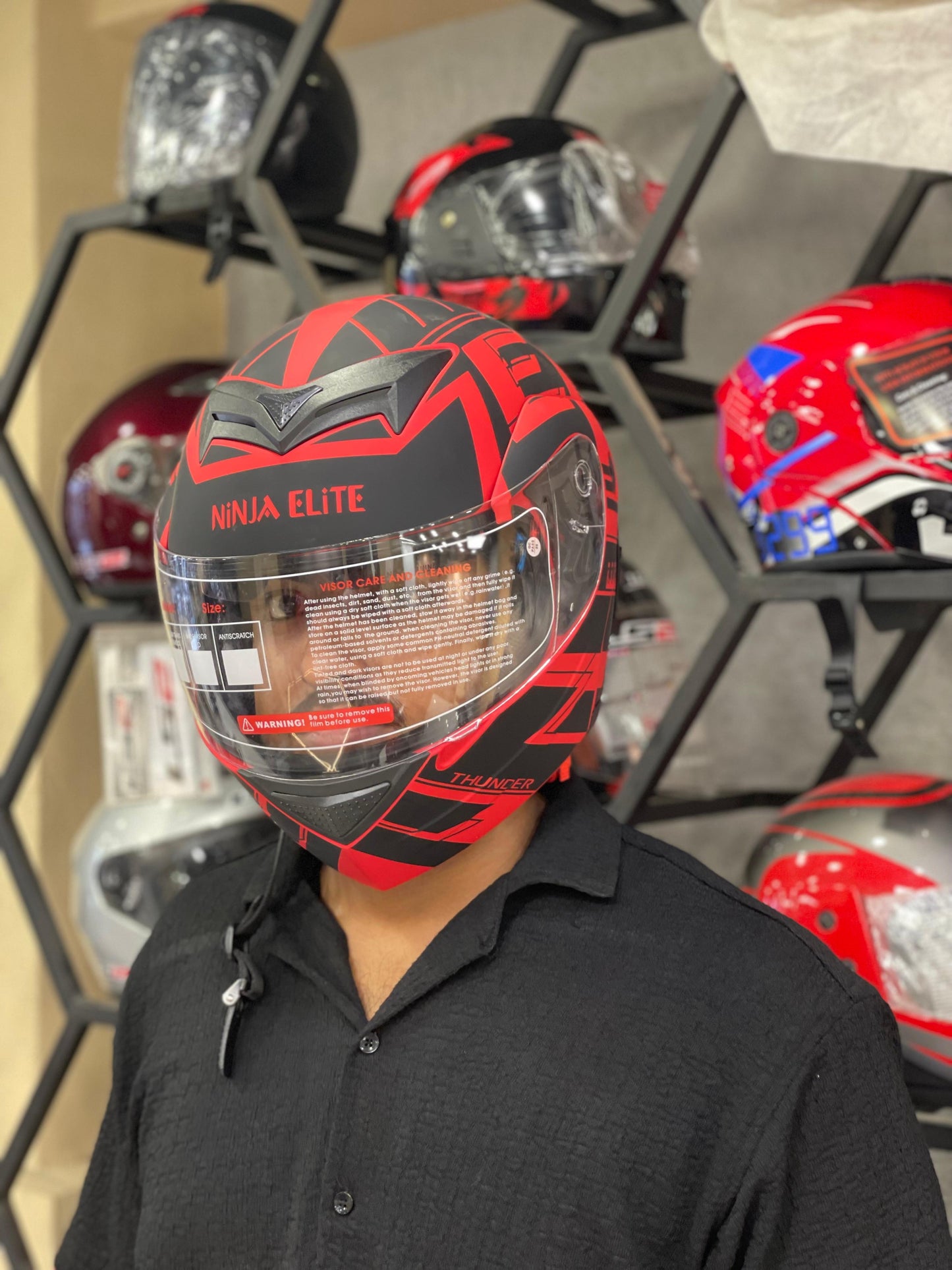 JIEKAI 111 DOT APPROVED FLIPUP HELMET