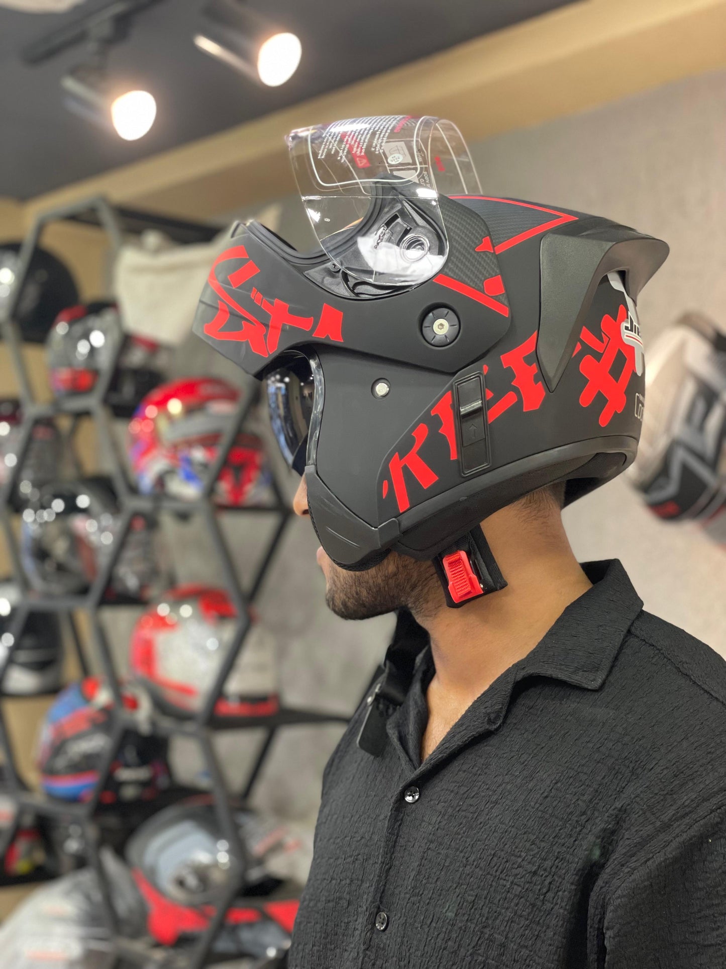 JIEKAI FULL FACE DOT APPROVE HELMET