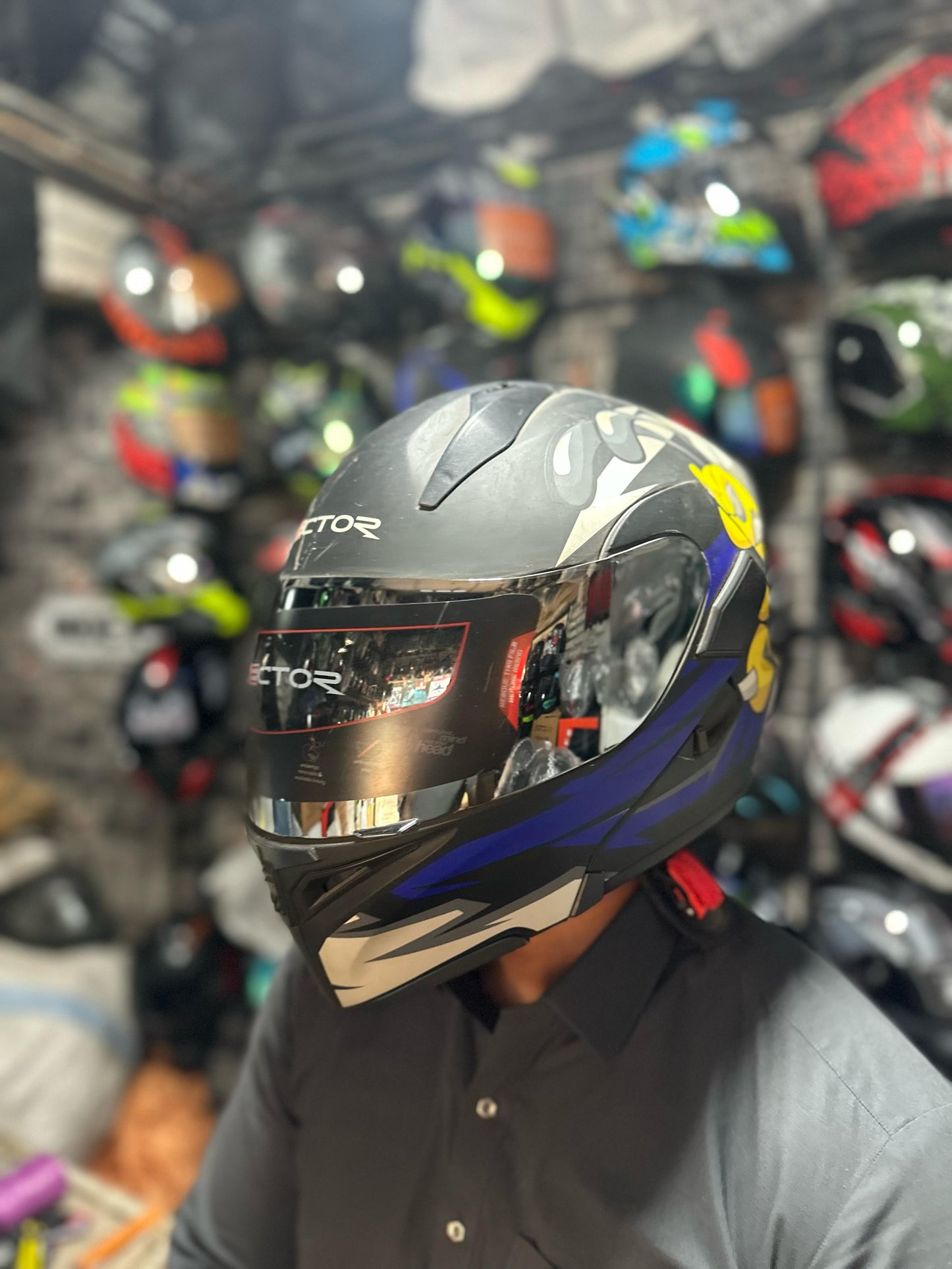 DOT APPROVED FULL FACE HELMET