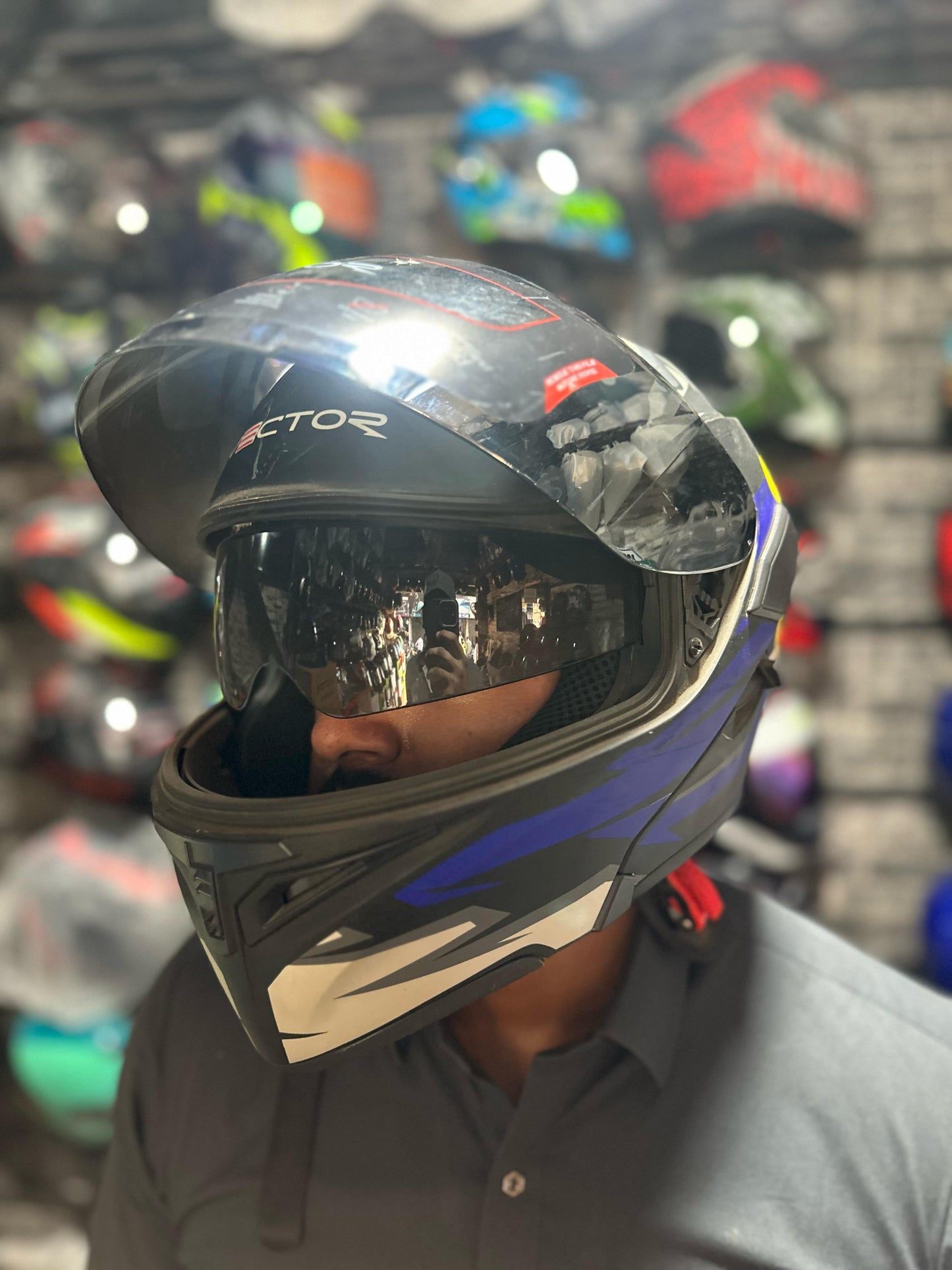DOT APPROVED FULL FACE HELMET