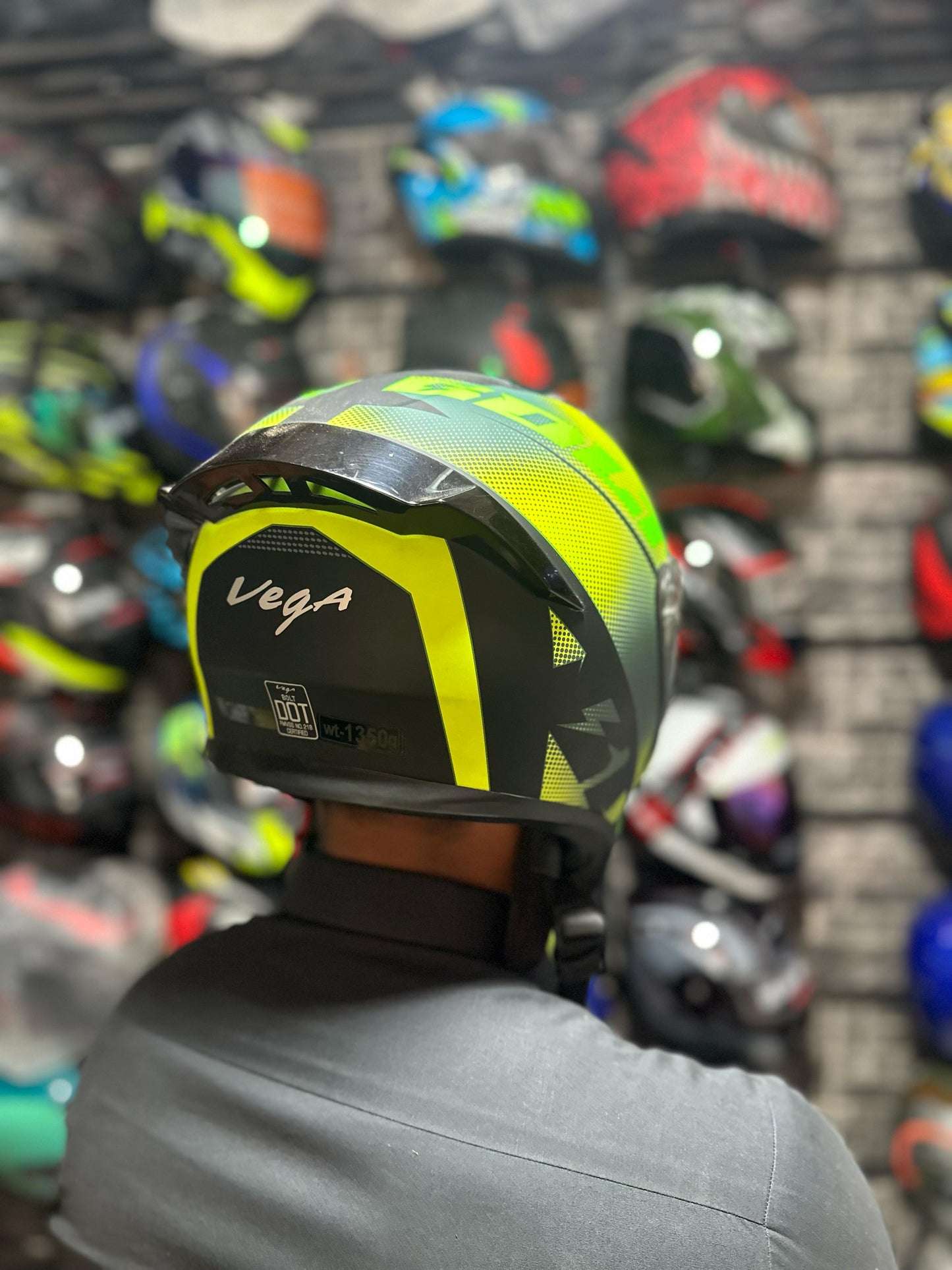 VEGA DOT APPROVED FULL FACE HELMET