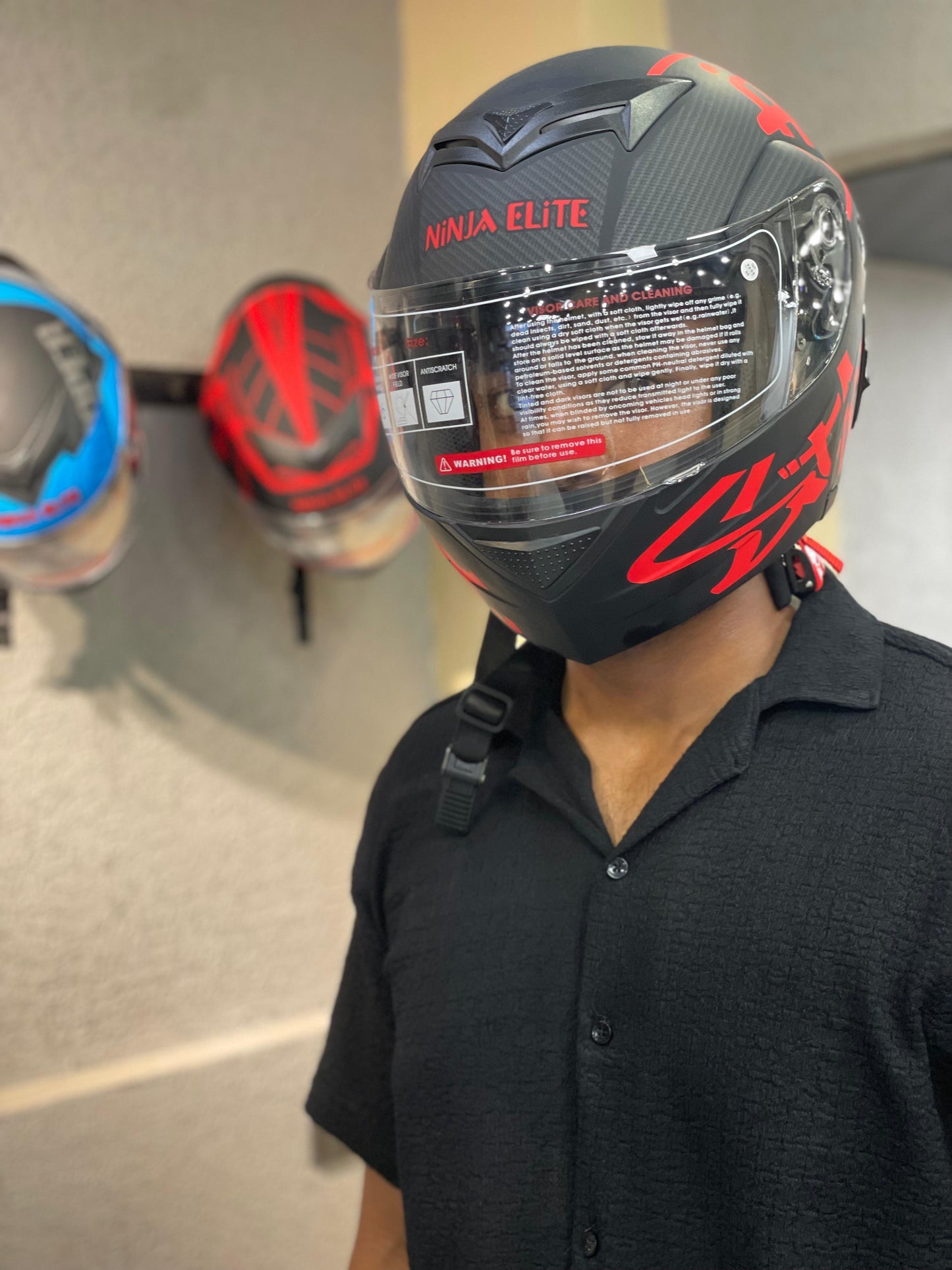 JIEKAI FULL FACE DOT APPROVE HELMET
