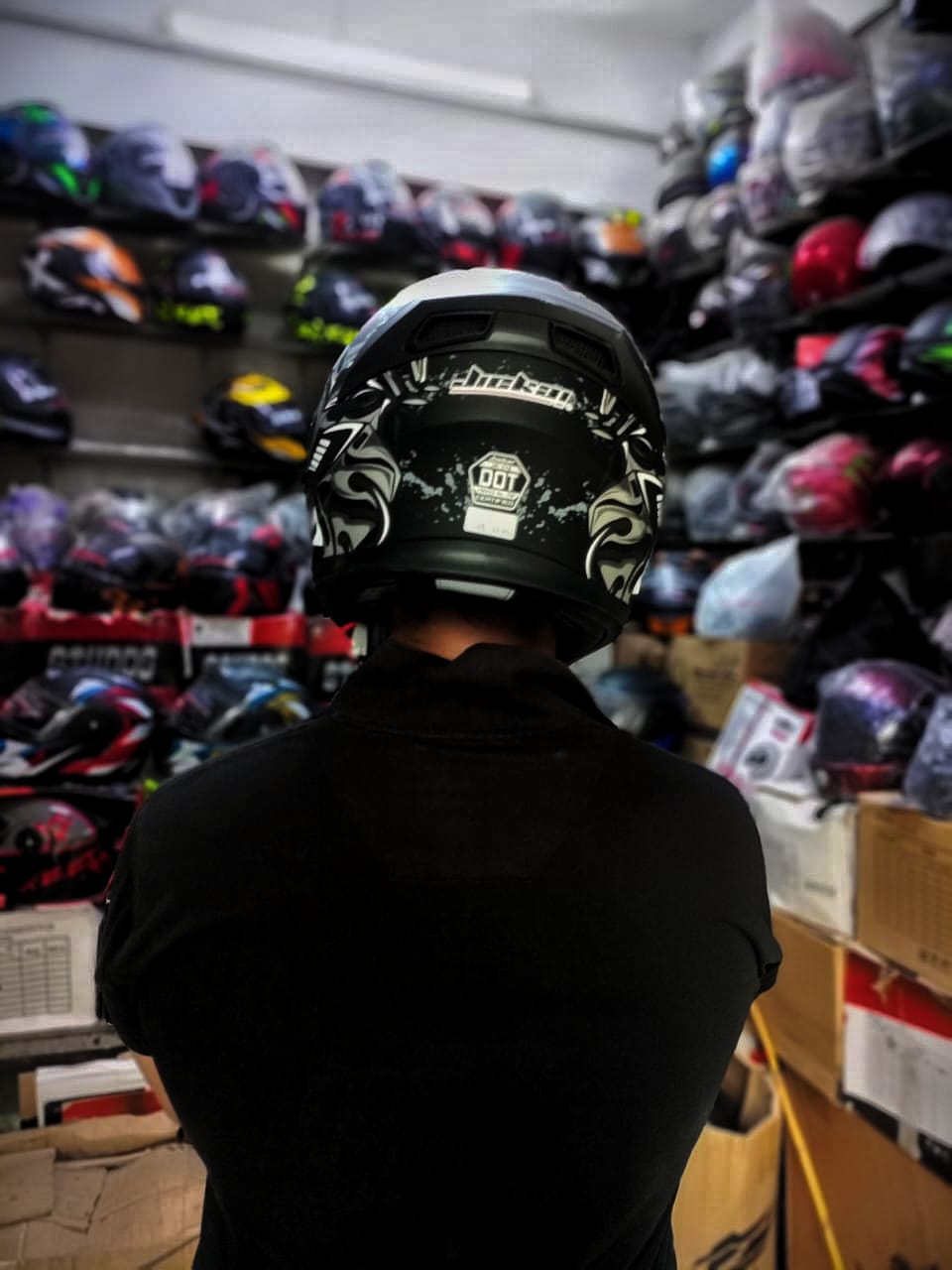 JIEKAI 316 FULL FACE DOT APPROVE HELMET
